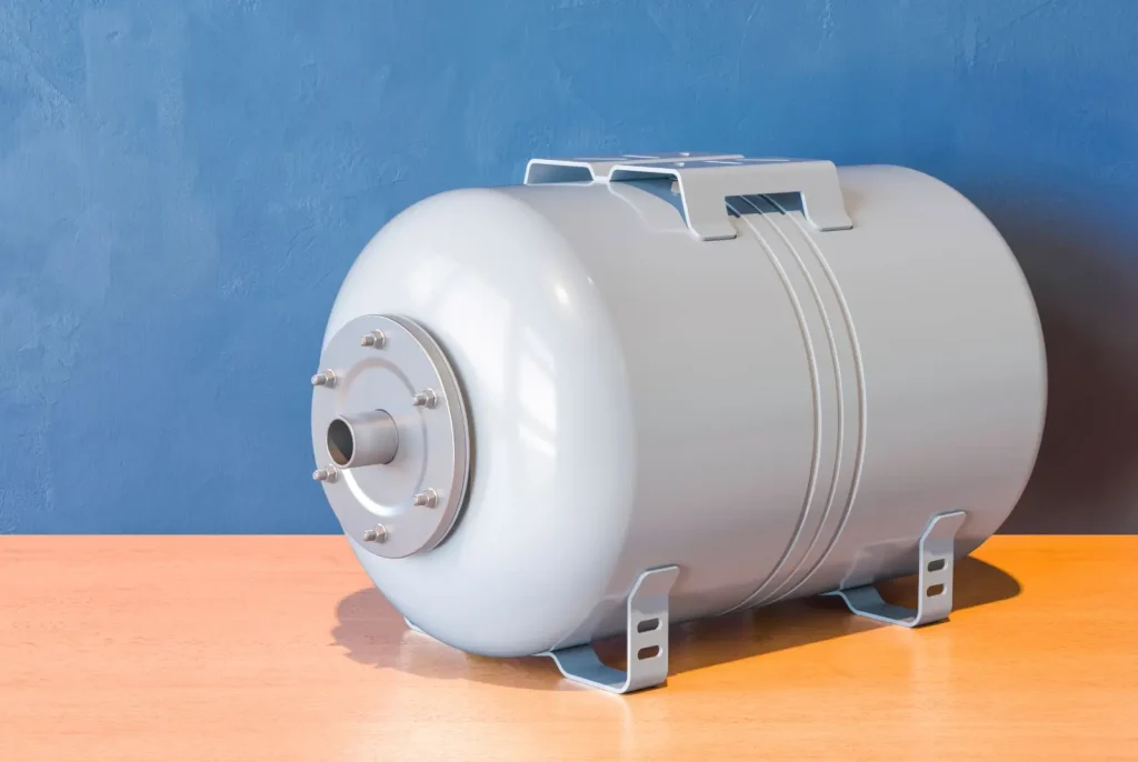 White Pressure Tank