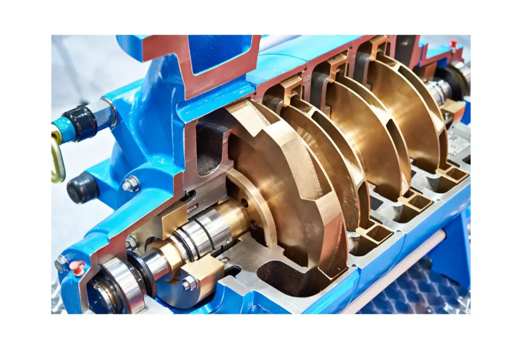 pump cross section