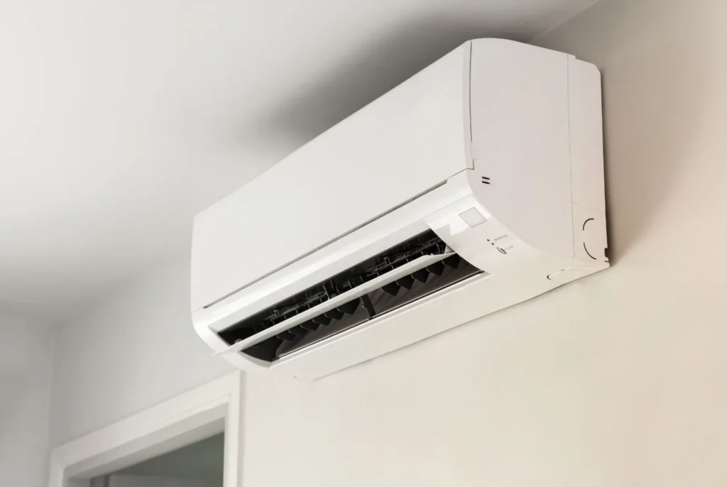 A mini-split HVAC system