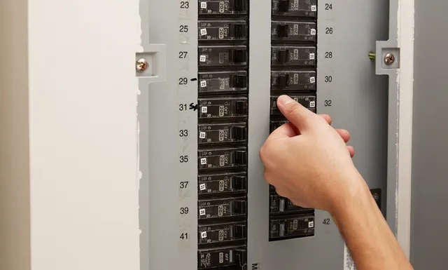 An electrical panel